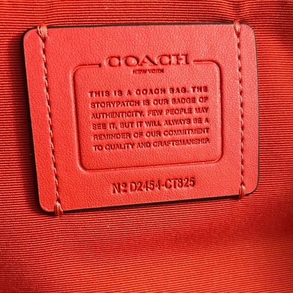 Coach City Striped Tote NWOT - Picture 5 of 11